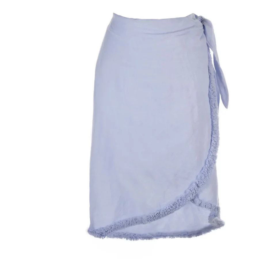 Hést linen skirt light blue