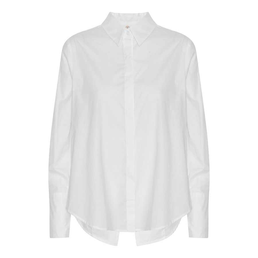 Karmamia madden shirt white poplin