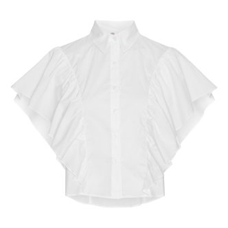 Karmamia salma shirt white poplin