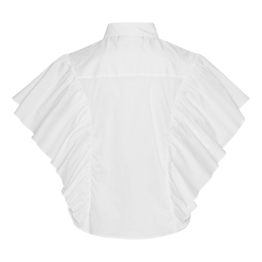 Karmamia salma shirt white poplin - Image 2