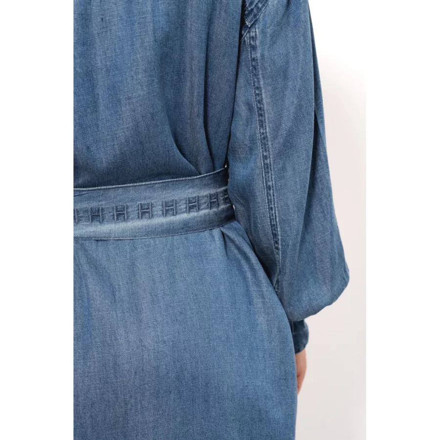 Hést tilde dress washed blue - Image 3