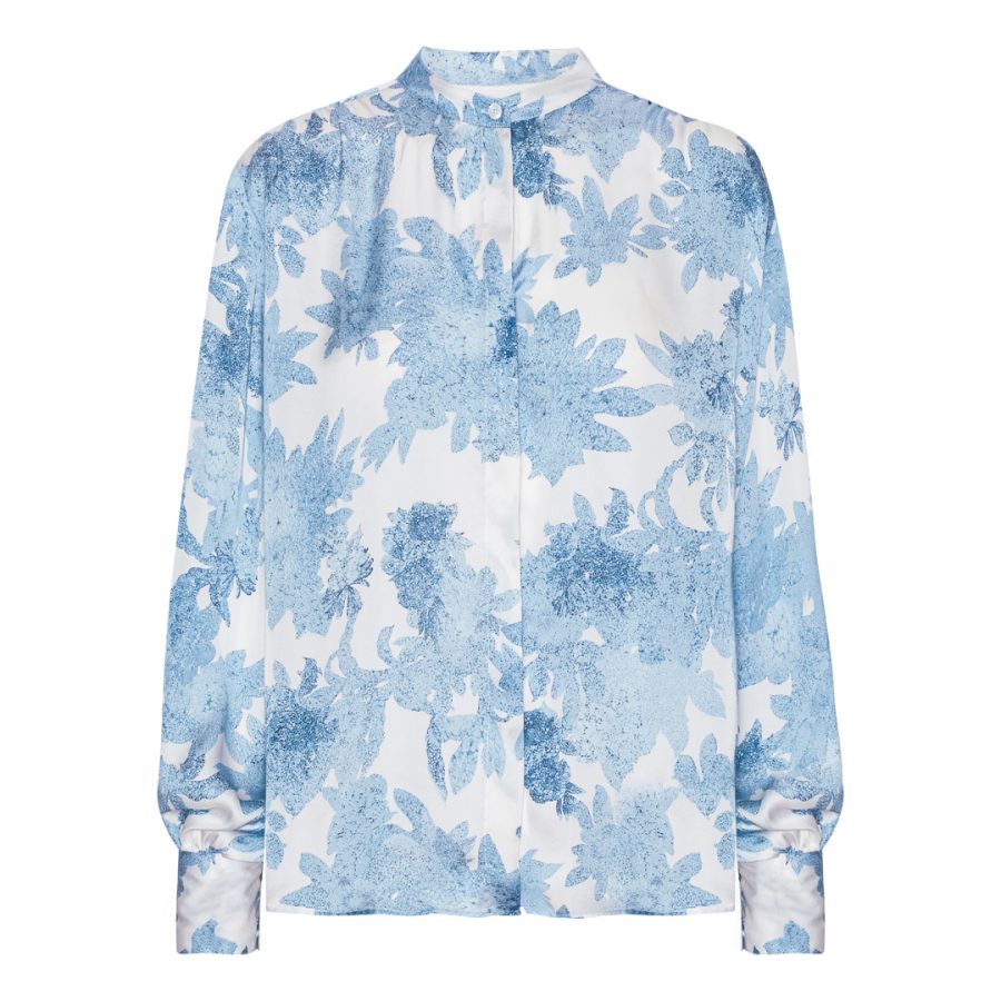 Karmamia cornelia shirt sky flower