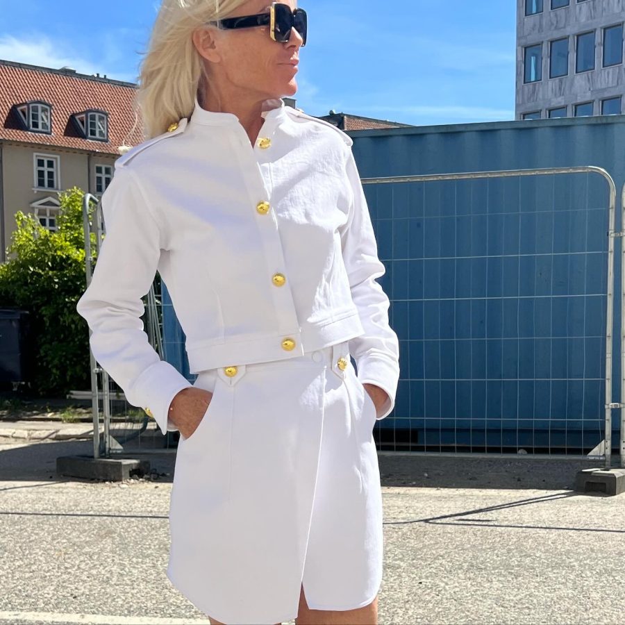 Signé jacket white demin - Image 2