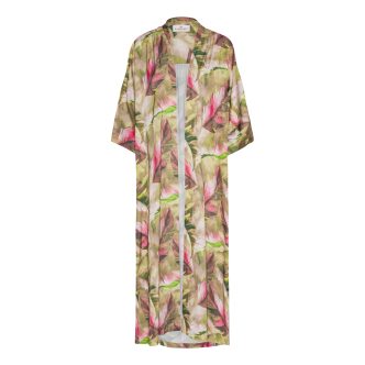 Karmamia nikki kimono long tropical jungle
