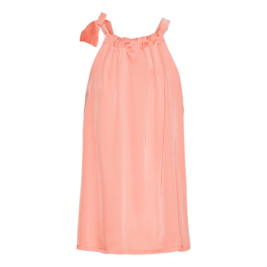 Karmamia ruffle tie top peach - Image 2