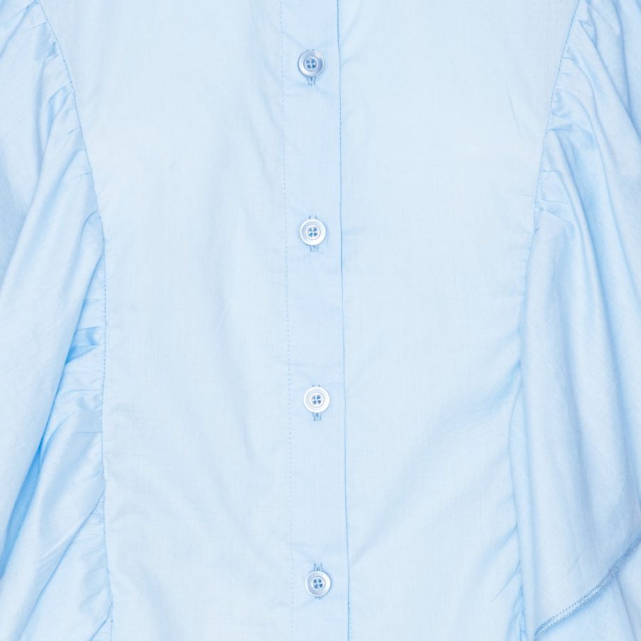 Karmamia salma shirt sky poplin - Image 3
