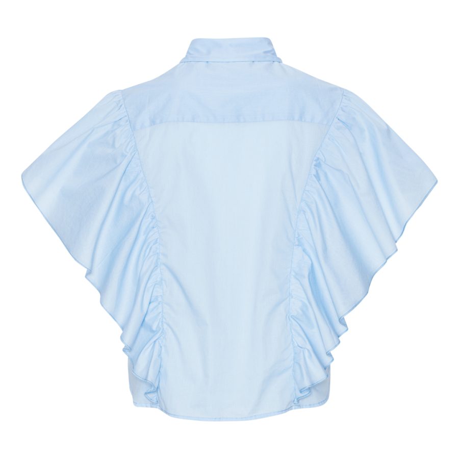 Karmamia salma shirt sky poplin - Image 2