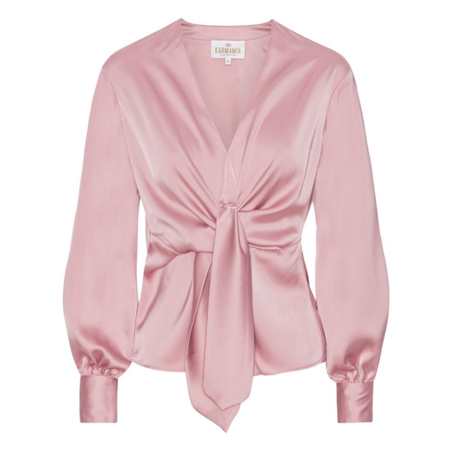 Karmamia blair blouse Semi Rich Antique Rose