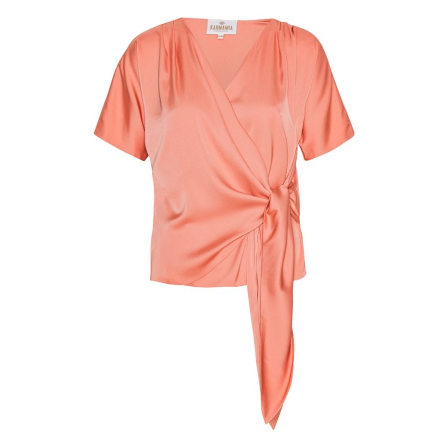 Karmamia dagmar blouse Peach