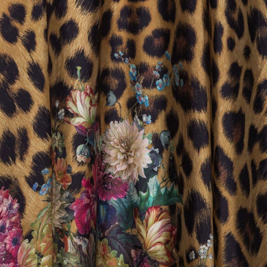 Karmamia savannah skirt Flower Leopard - Image 3
