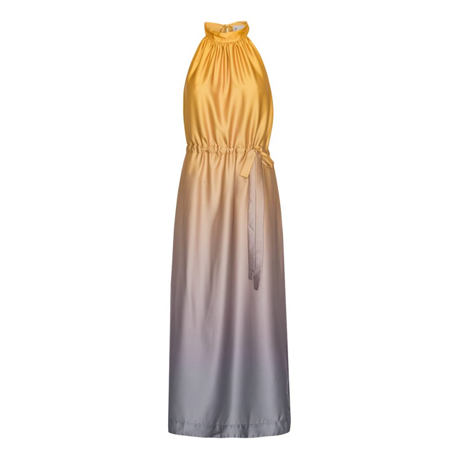 Karmamia layla dress gradient golden