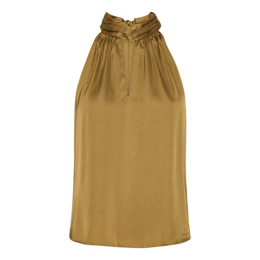 Karmamia ava top semi rich gold