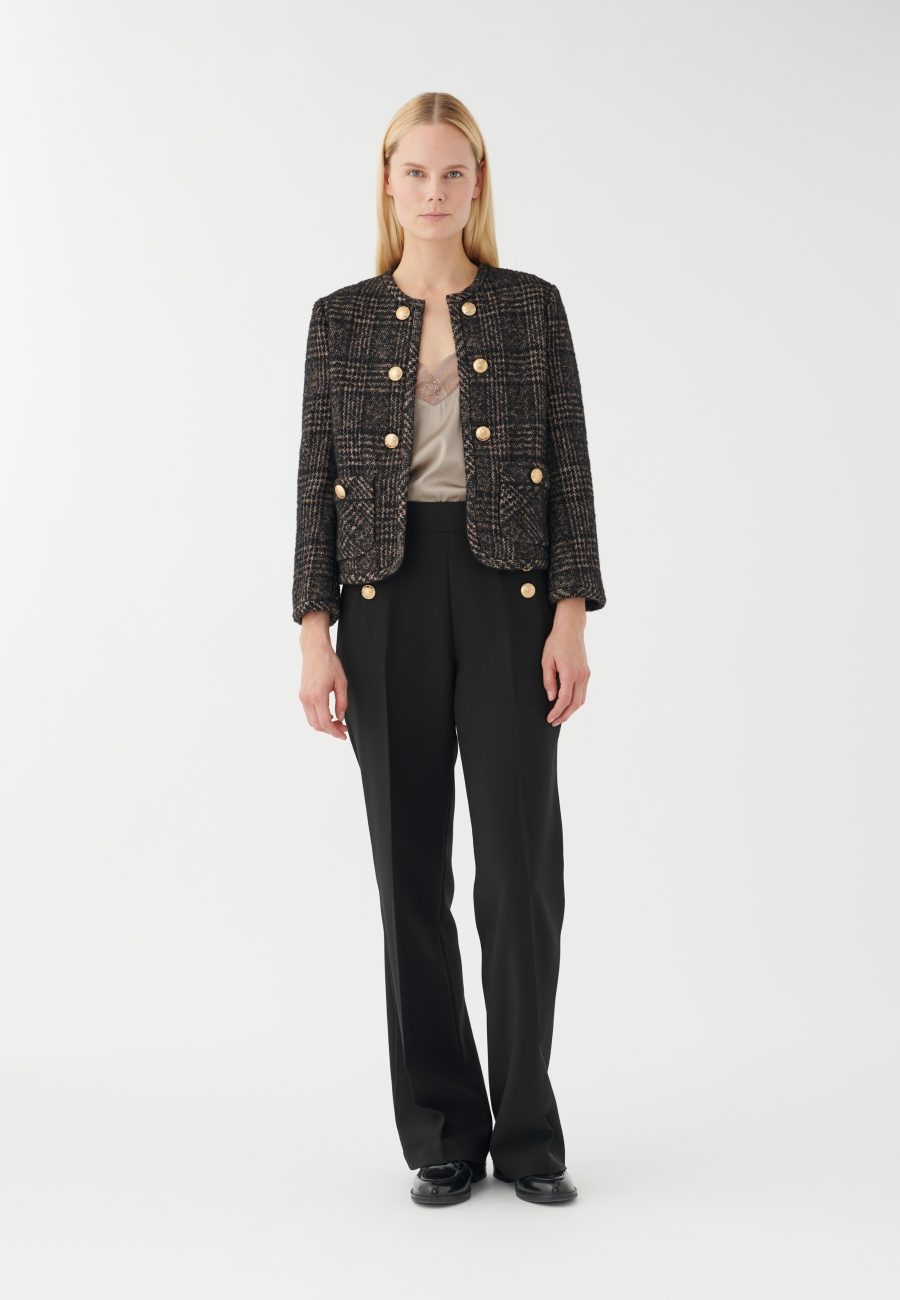 Dea kudibal nelladea jacket cafe au lait check - Image 6