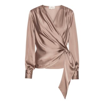 Karmamia ines blouse semi rich tan