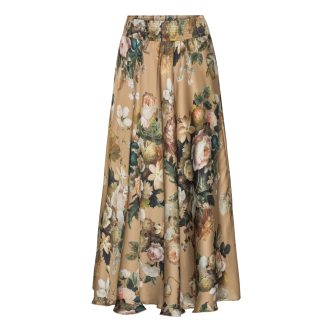 Karmamia savannah skirt tan bloom