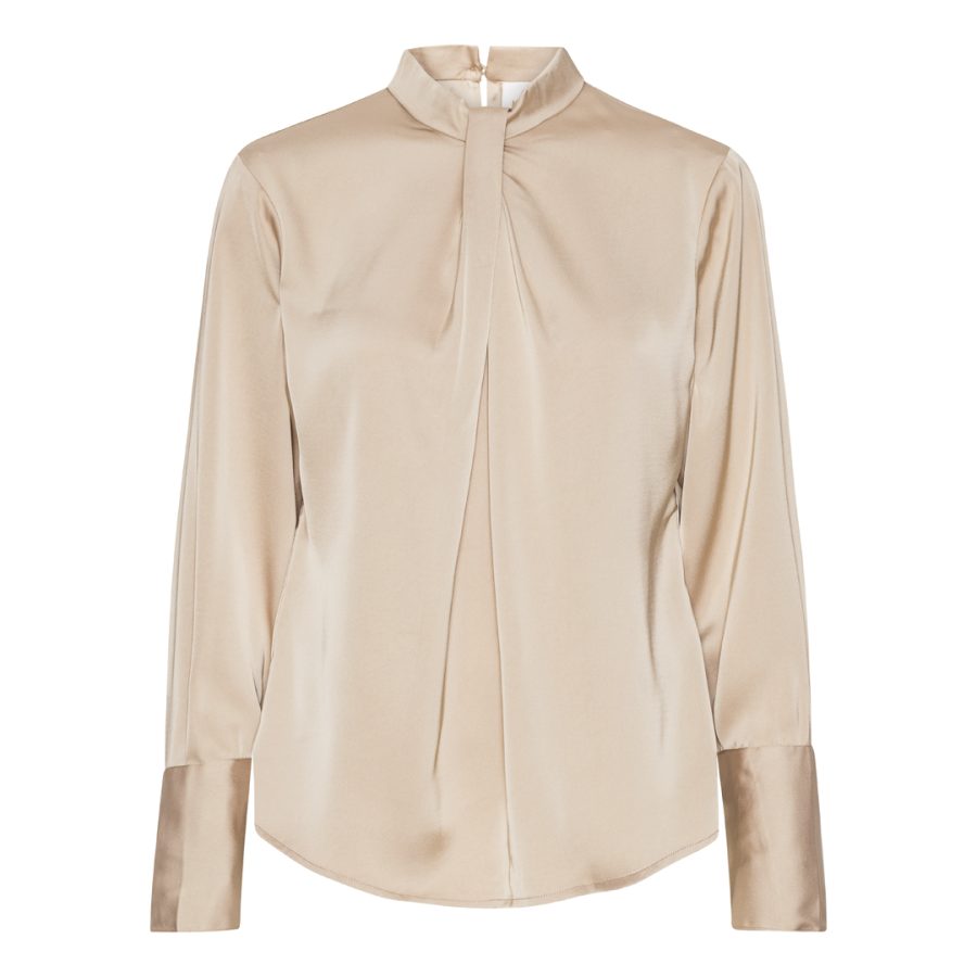 Karmamia tara blouse hammered blush