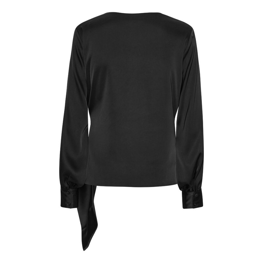 Karmamia ines blouse semi rich black - Image 2