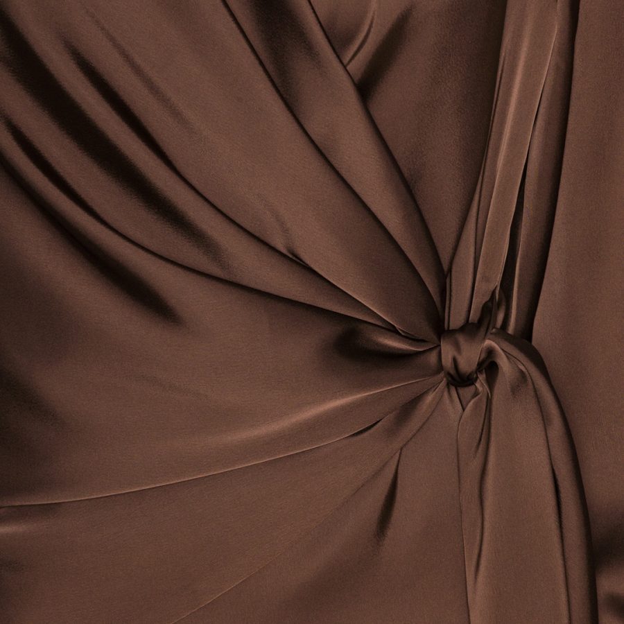 Karmamia ines blouse semi rich brown - Image 2