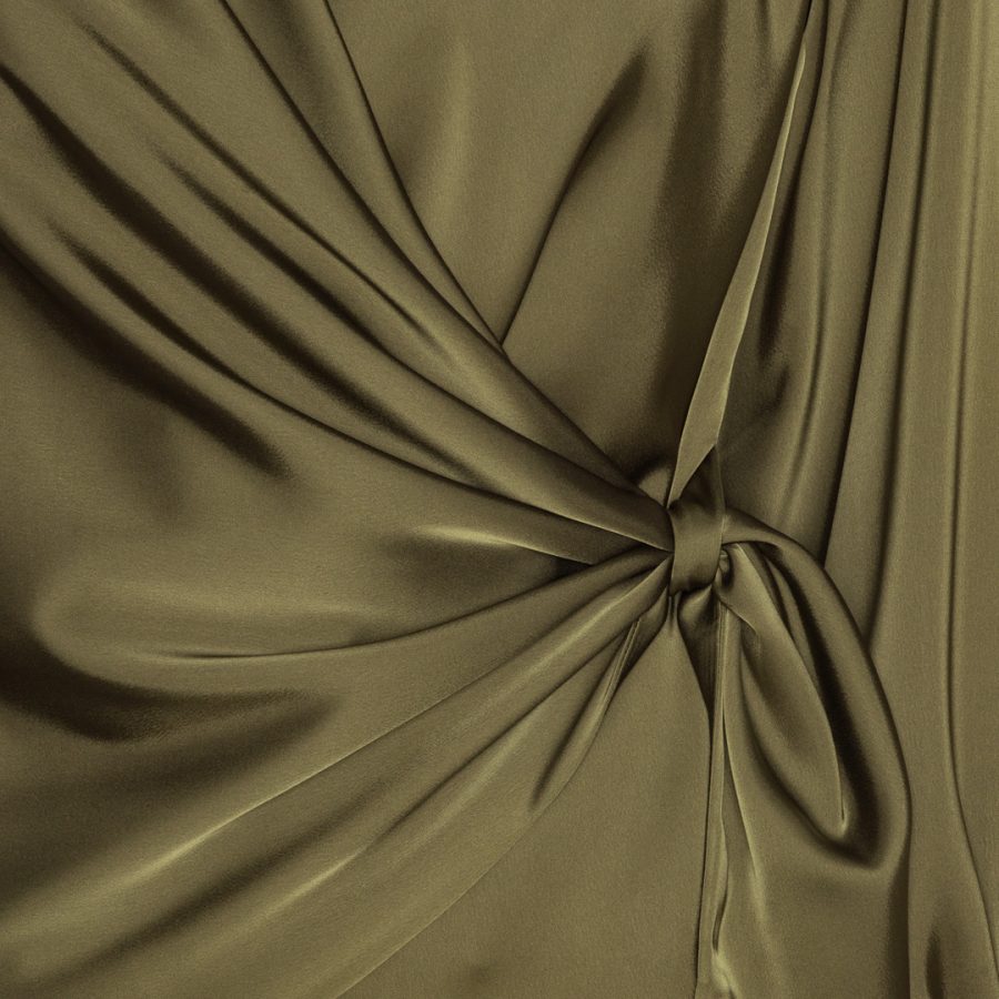 Karmamia ines blouse semi rich olive - Image 3