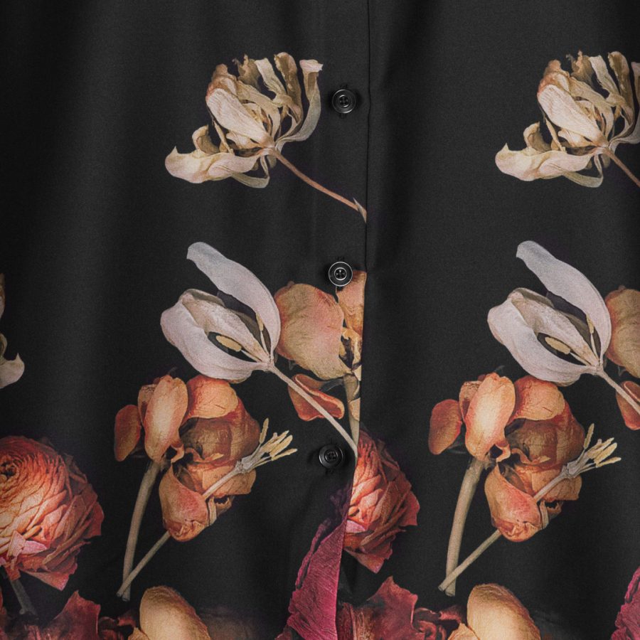 Karmamia joseph shirt black blossom - Image 3