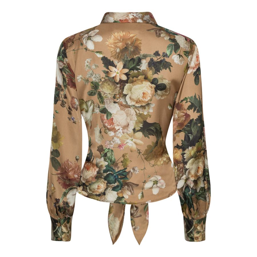 Karmamia lee shirt tan bloom - Image 2