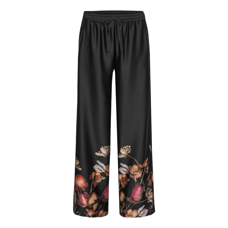 Karmamia nomi pants black blossom