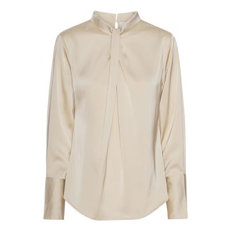 Karmamia tara blouse hammered ivory