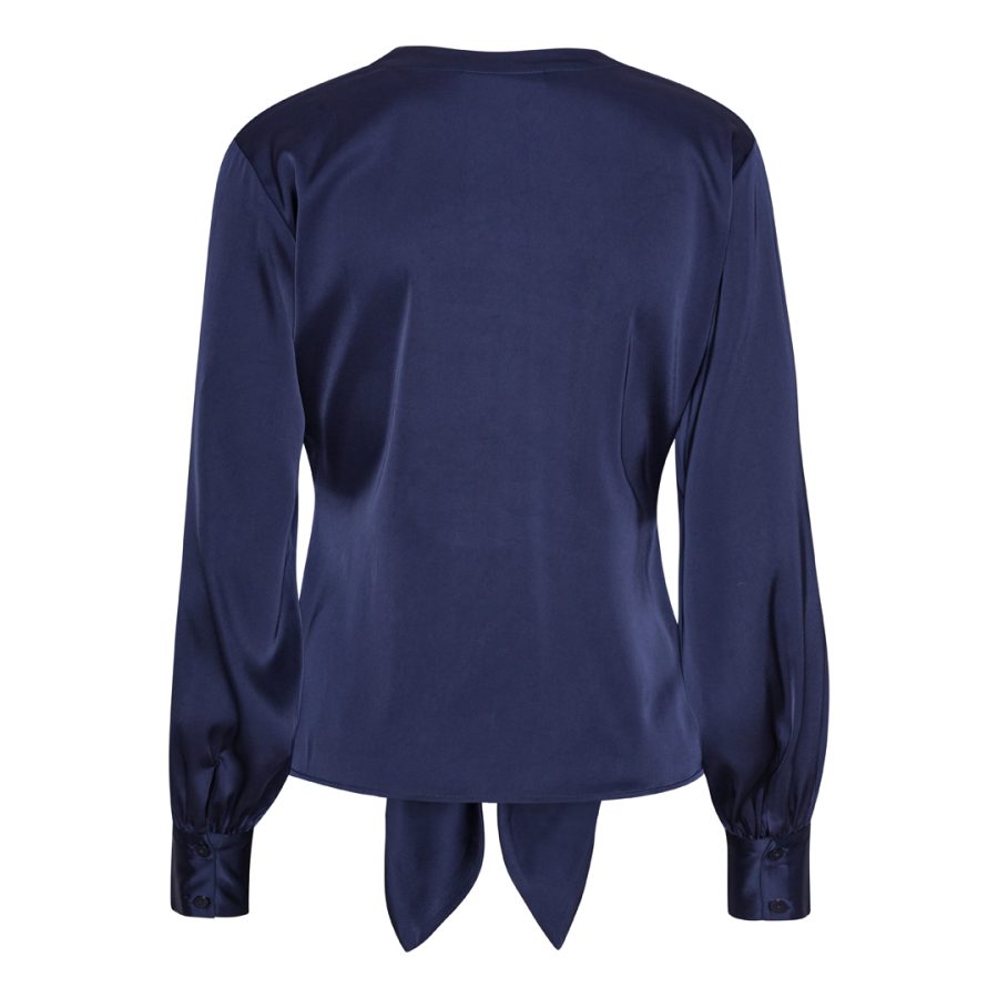 Karmamia blair blouse semi rich navy - Image 2