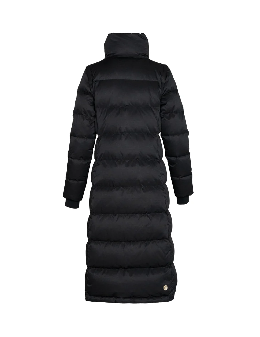 Hést edda down coat long black - Image 2