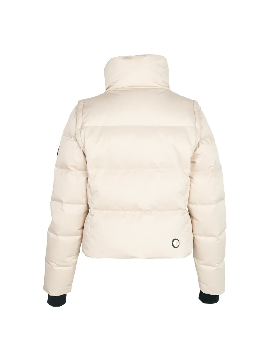 Hést edda down jacket short beige - Image 6