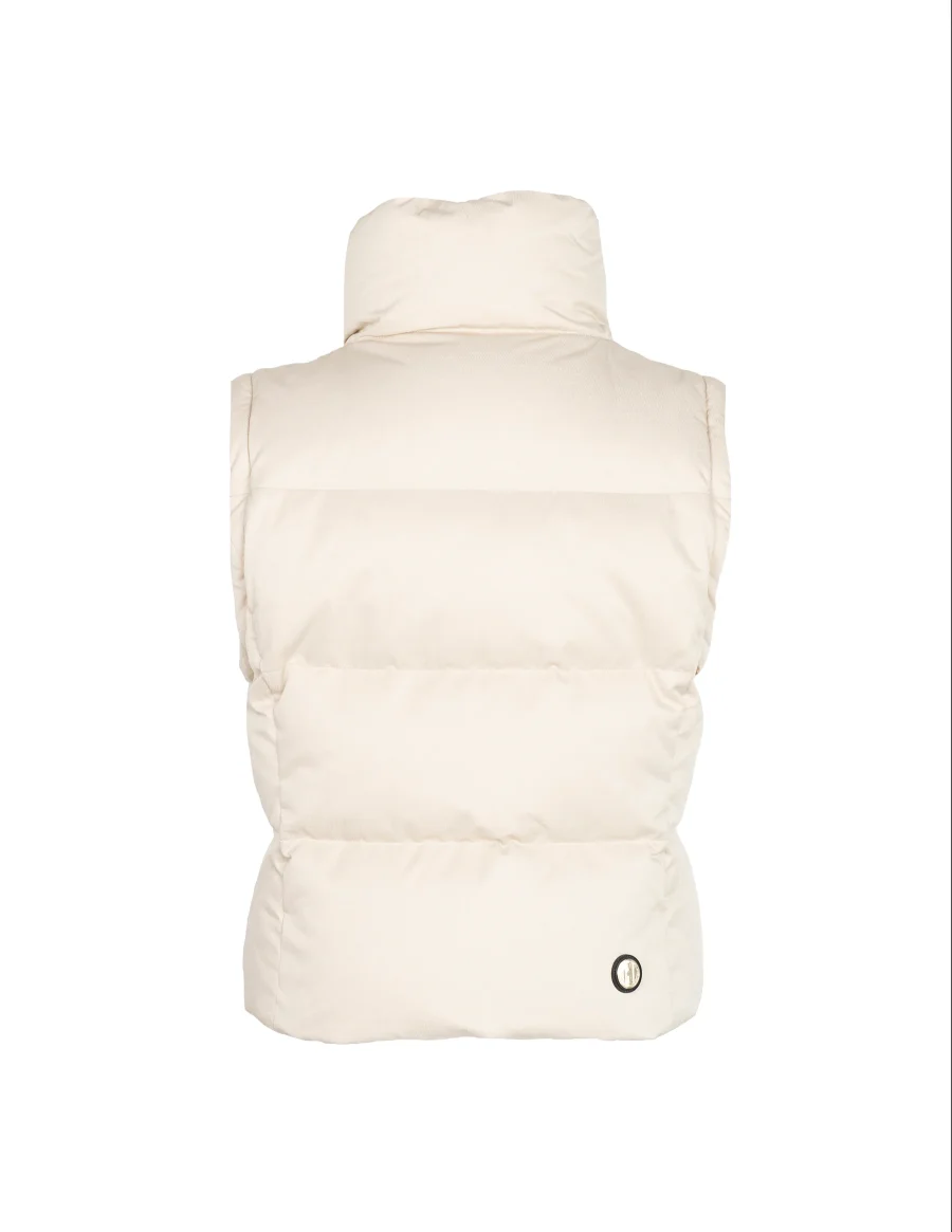 Hést edda down jacket short beige - Image 7