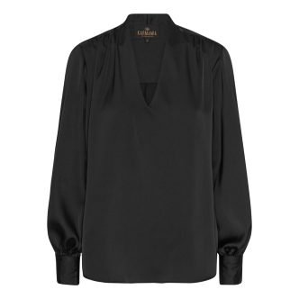 Karmamia edith blouse hammered black