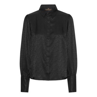 Karmamia honey shirt black leo dot