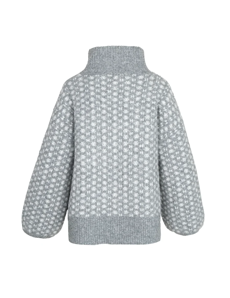 Hést logo sweater dark grey