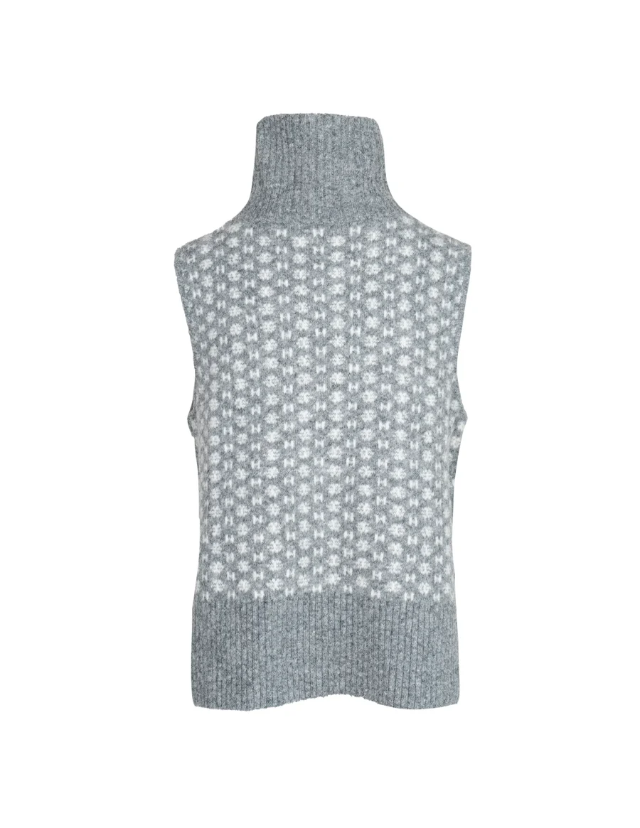 Hést logo vest dark grey - Image 2