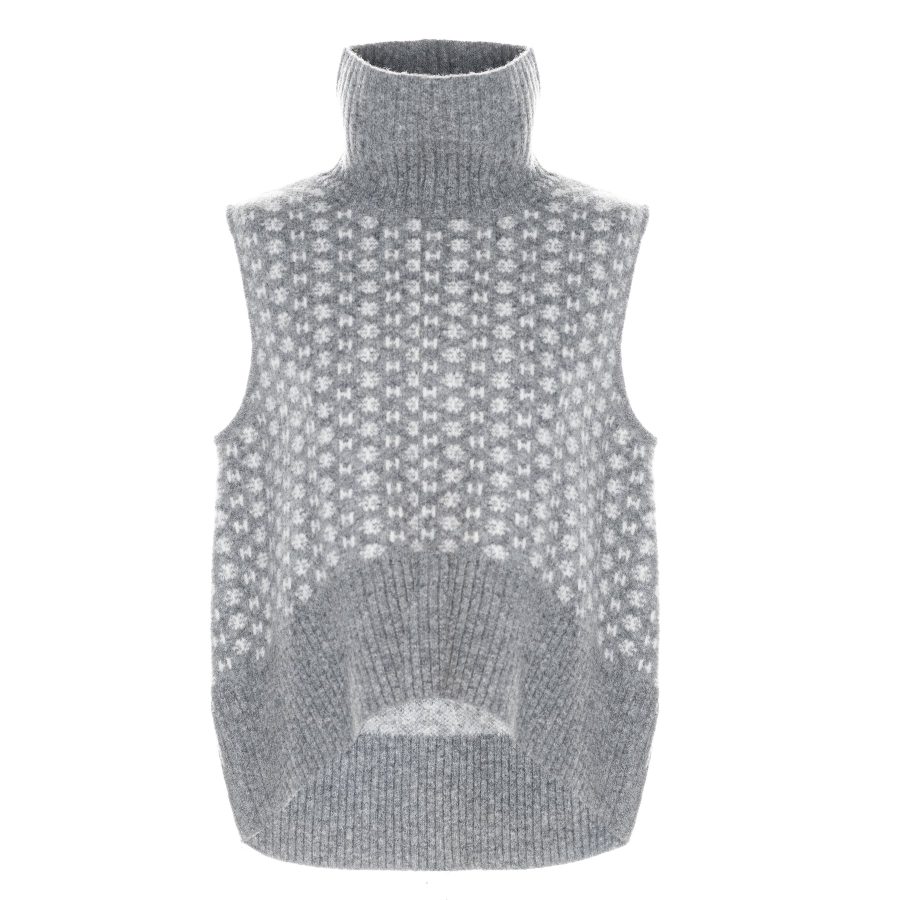 Hést logo vest dark grey