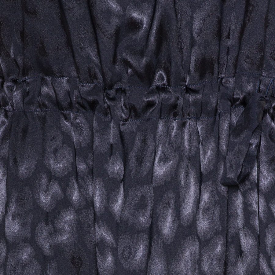 Karmamia layla dress navy leo jacquard - Image 3