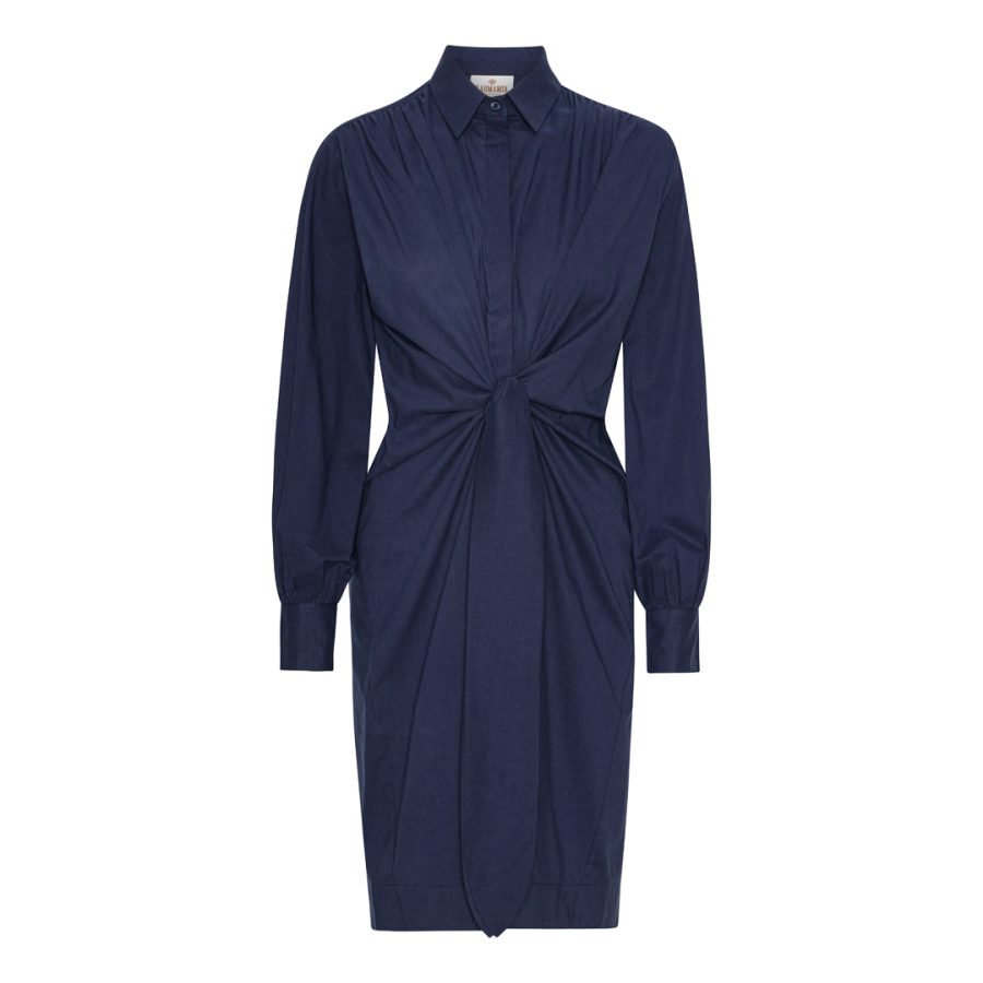 Karmamia mila dress mid french navy