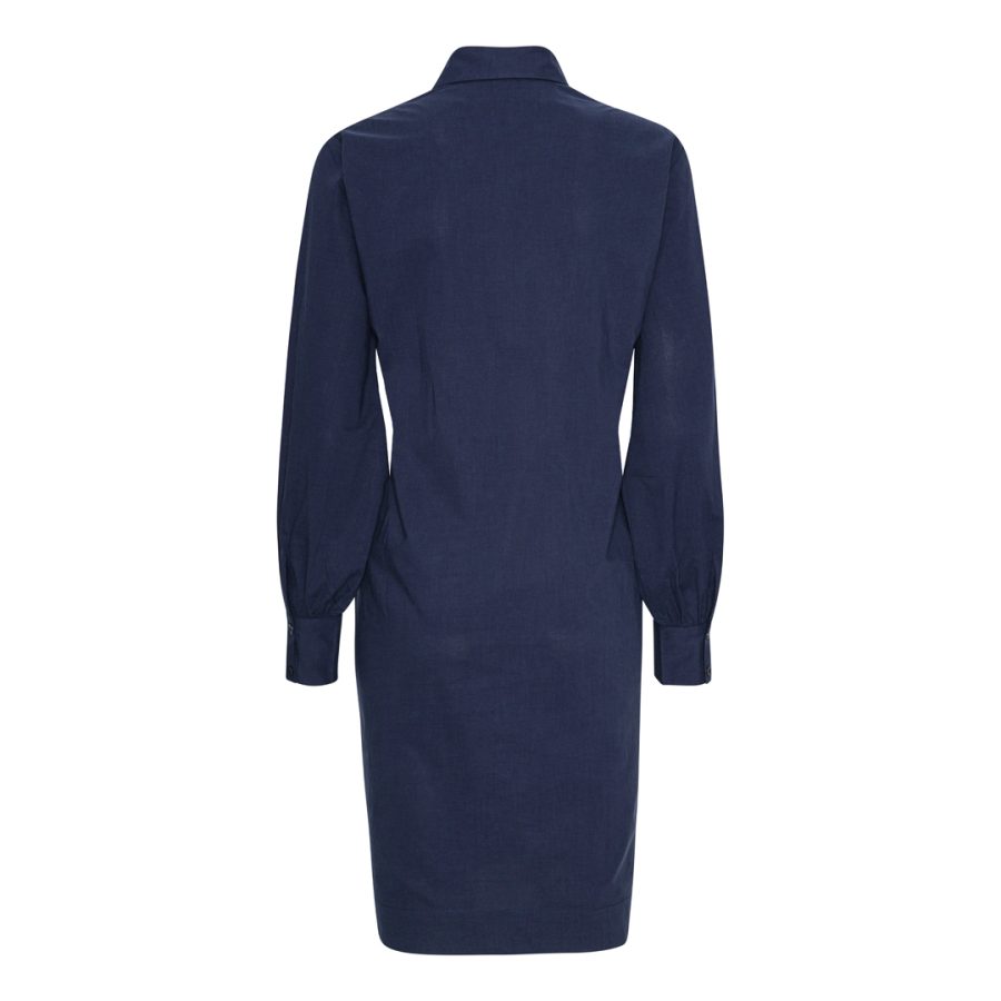 Karmamia mila dress mid french navy - Image 2