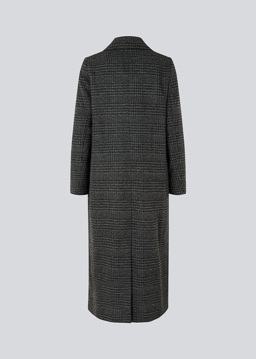 Modström juniper coat dark grey check - Image 2