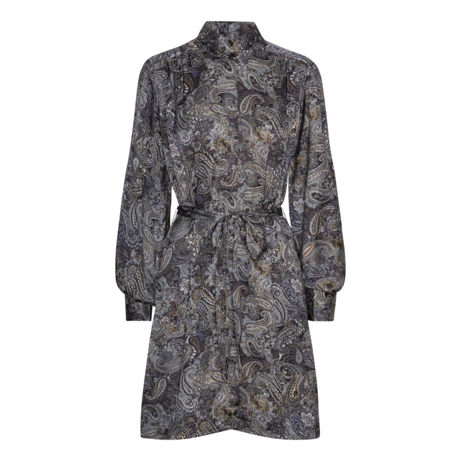 Karmamia noelle dress short gaia paisley