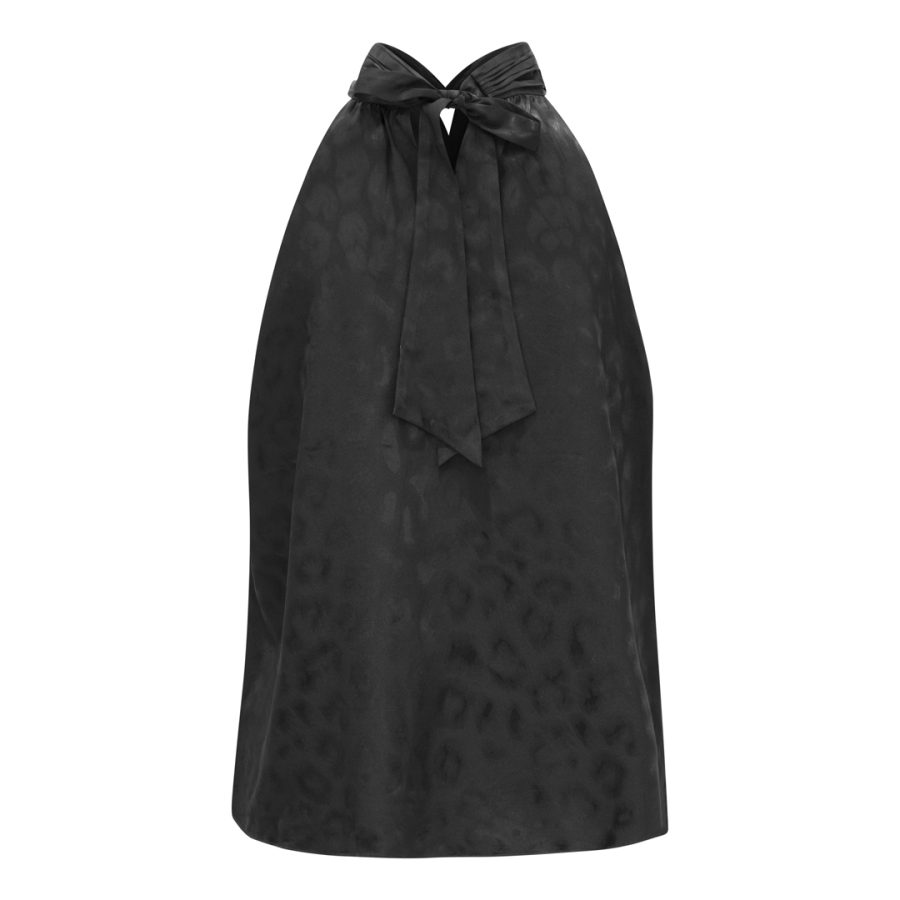 Karmamia ava top black leo jacquard - Image 2