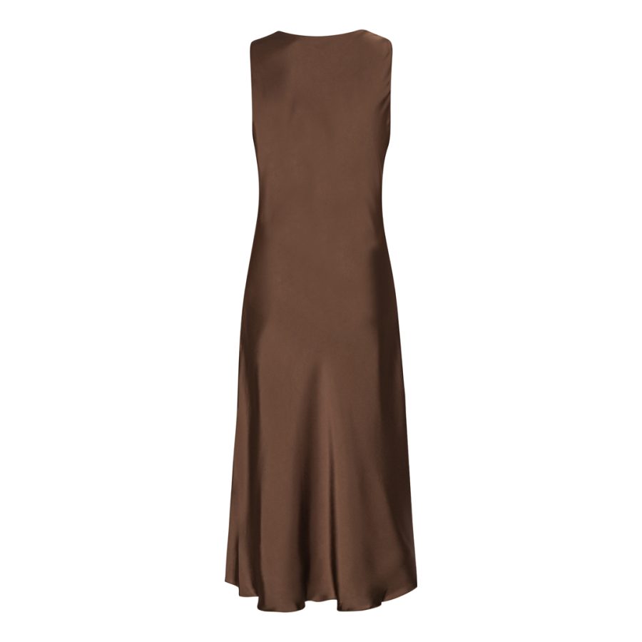 Karmamia flow dress semi rich brown - Image 2