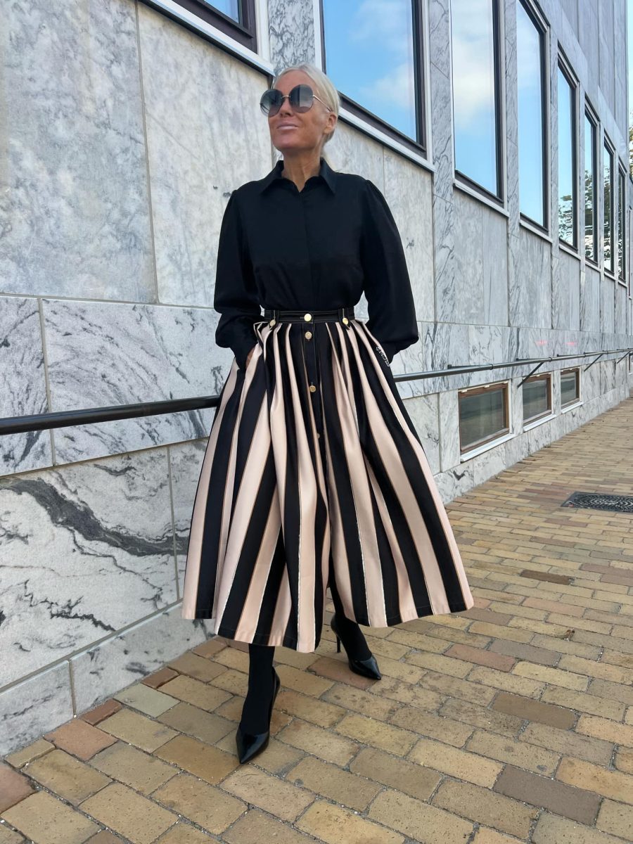 Signé skirt black and white - Image 2