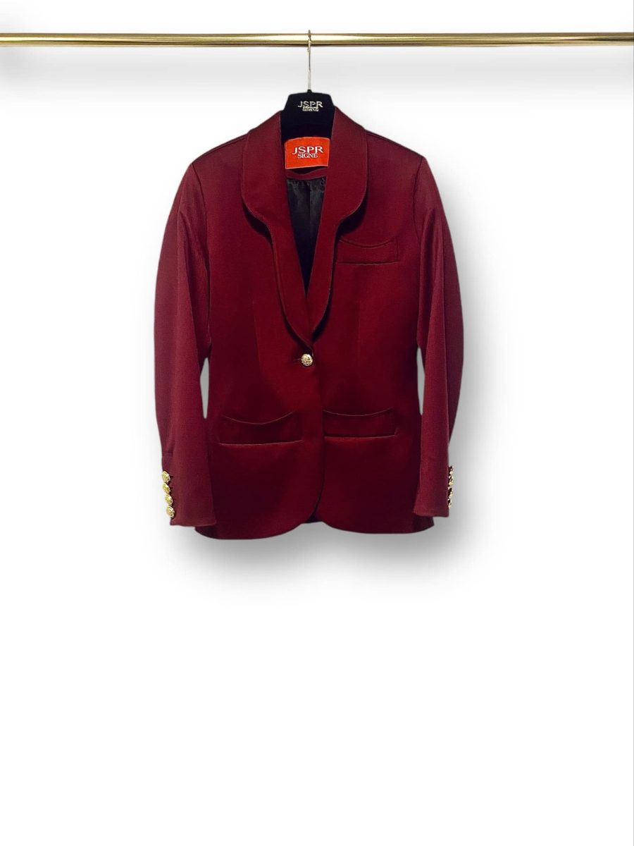 Signé blazer burgundy