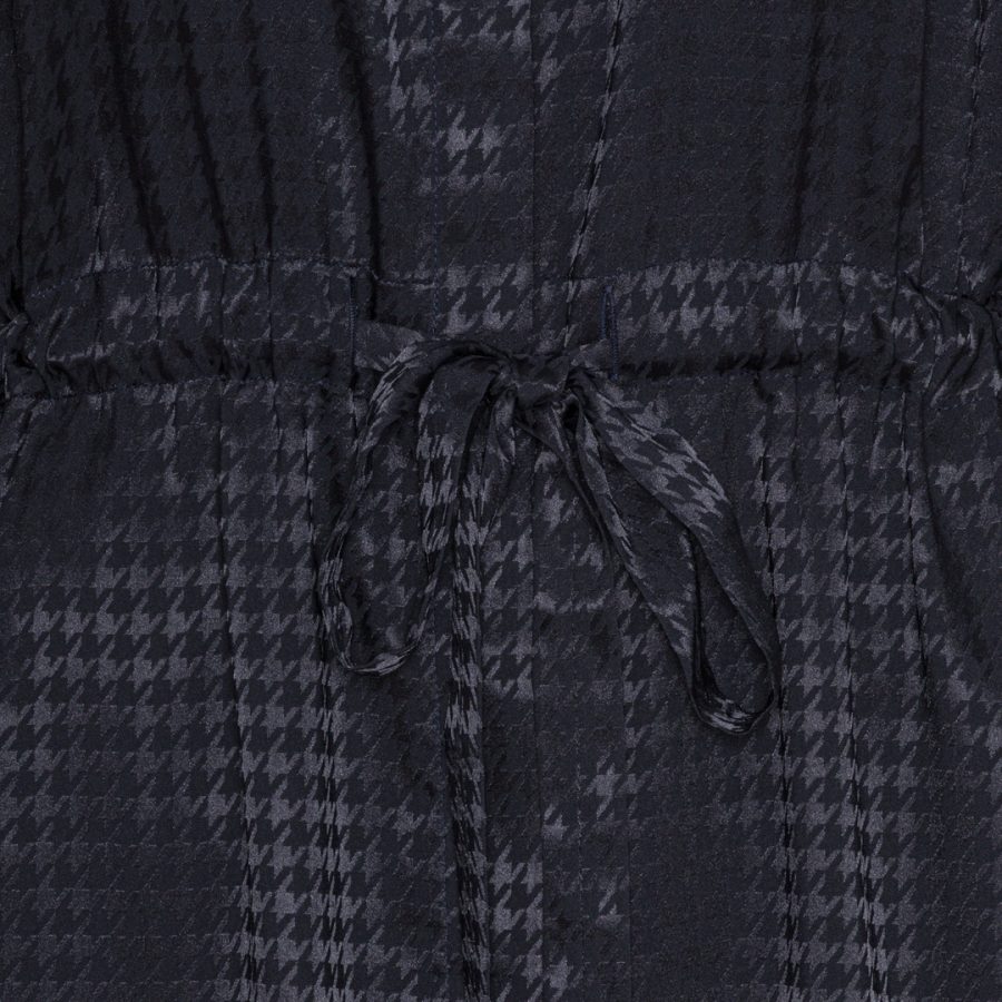 Karmamia nakita dress navy houndstooth - Image 2