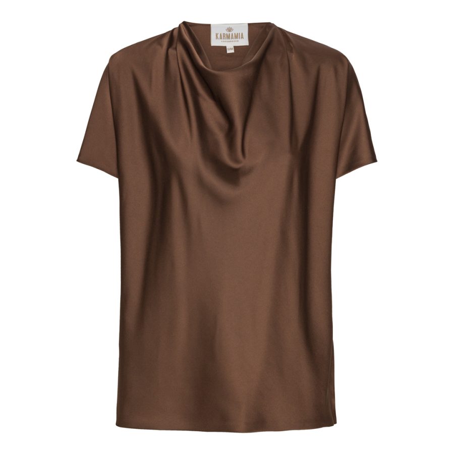 Karmamia peony blouse brown