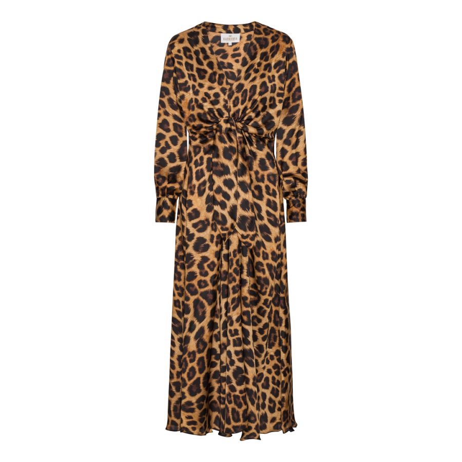 Karmamia adeline dress leopard