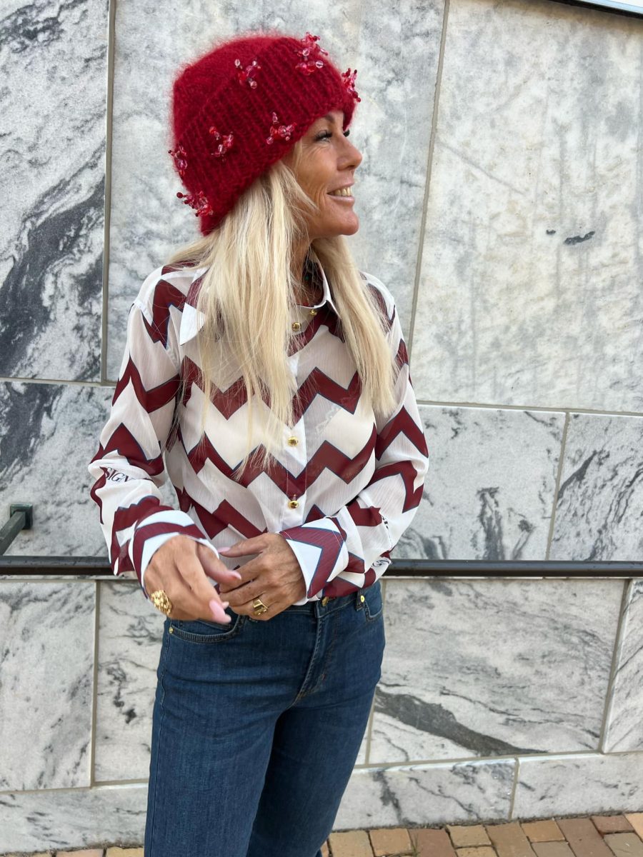 Signé cactus beanie red - Image 2