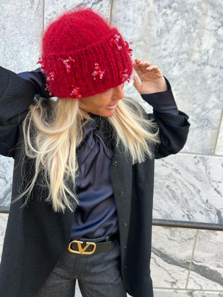 Signé cactus beanie red